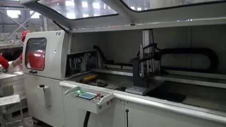 Serra de corte automática CNC para janelas e portas de alumínio